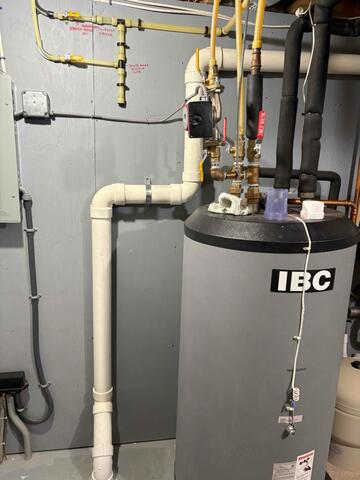 Interior - mechanical room (After)
