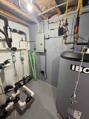 Interior - mechanical room (Before)