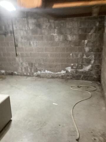 Basement before