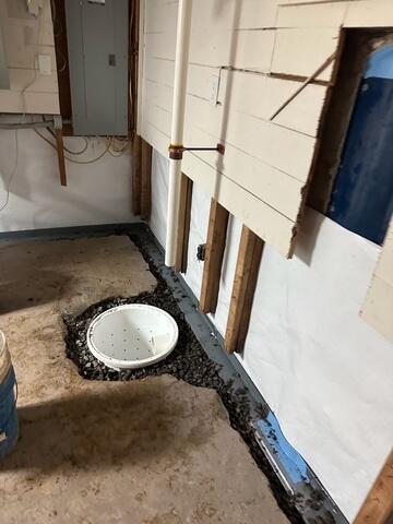 Sump Pump System Installation
