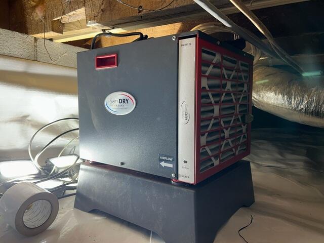 SaniDry Sedona Dehumidifier