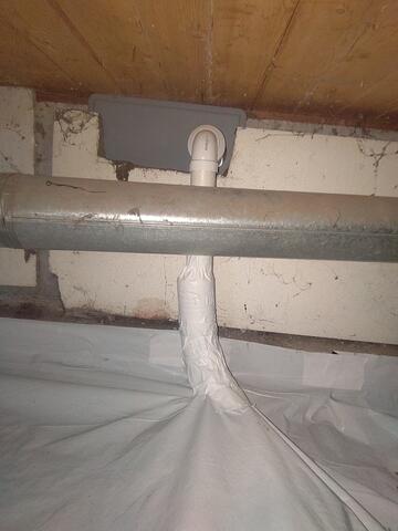 Vapor Pipe Penetration