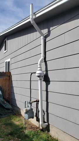 Fan Location & Venting Stack