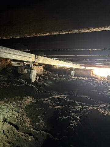 Permanent Crawl Space Support