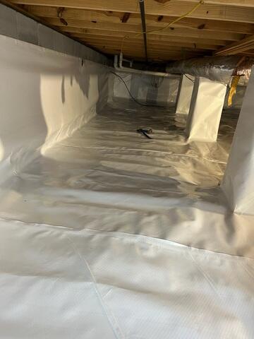 Crawl Space Sealed