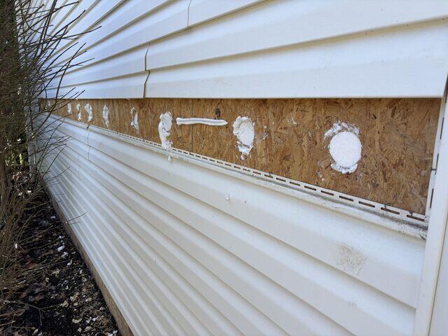 Exterior Wall Insulated