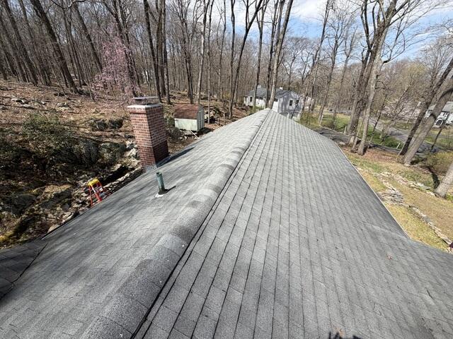 Aging Roof Before Replacement