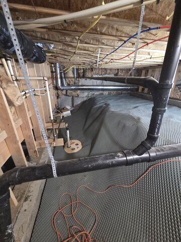 Drainage Matting Installation