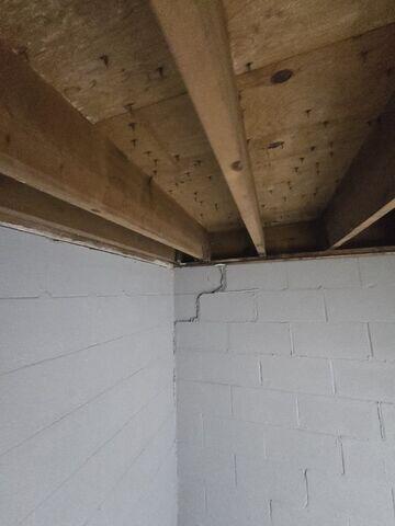 Cracked Foundation Wall