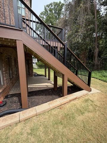 Amazing rail and stair system