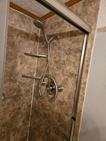 Tub to Walk-In Shower Conversion