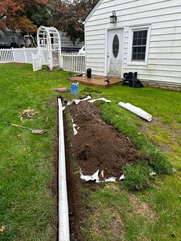 Discharge Line Installation
