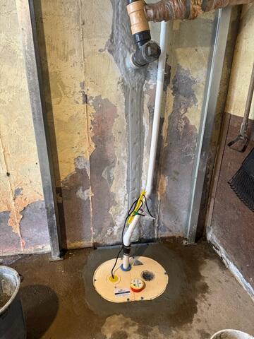 Crack Seal and Sump Pump