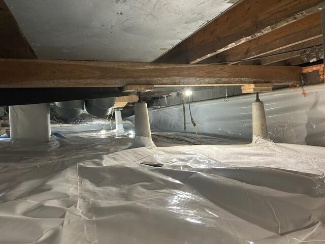 Crawl Space Sealed