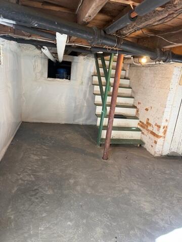 Waterproofed Basement