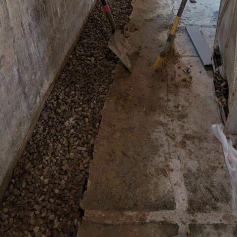 Clean Stone To Help With the Drainage System
