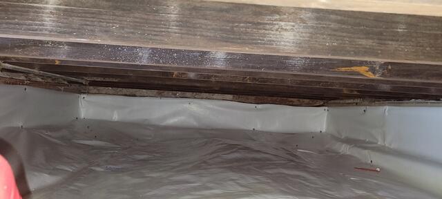 Crawl Space Moisture Barrier
