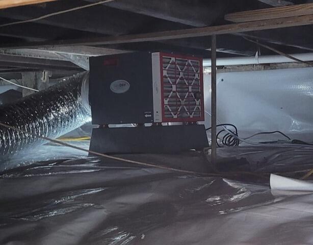 Crawl Space Dehumidifier