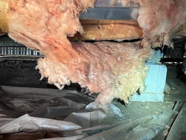 Crawl Space During Inspection