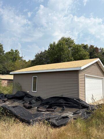 Garage needs new decking