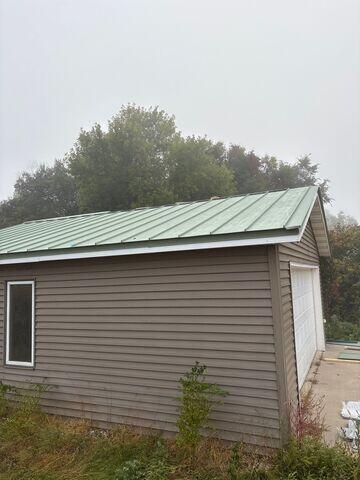 Garage roof replaced