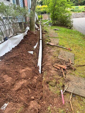 Discharge Line Installation