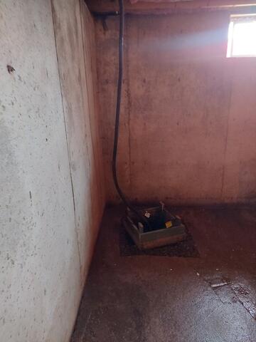 Before TripleSafe Sump Pump