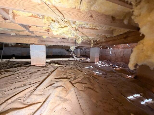 Crawl Space Before