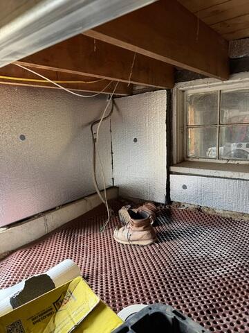 Crawl Space Insulation and Drainage Matting