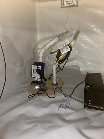 TripleSafe Sump Pump Installed