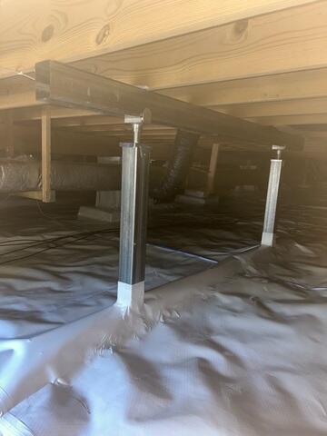 Stronger Crawl Space Support