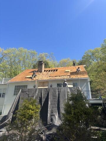 Damaged Roof Decking