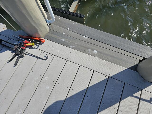 Poop Ruining the Boat & Dock
