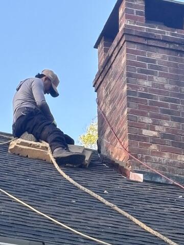 Copper Chimney Flashing