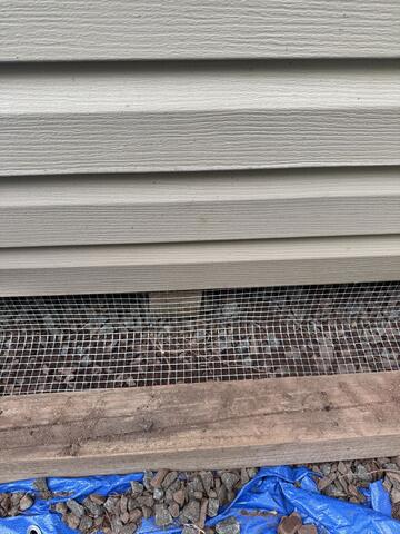Dig Deep to Install Hardware Cloth