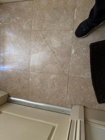 Tile Floor Cracks