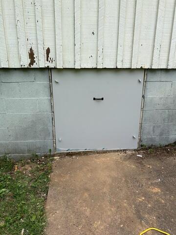New Crawl Space Door