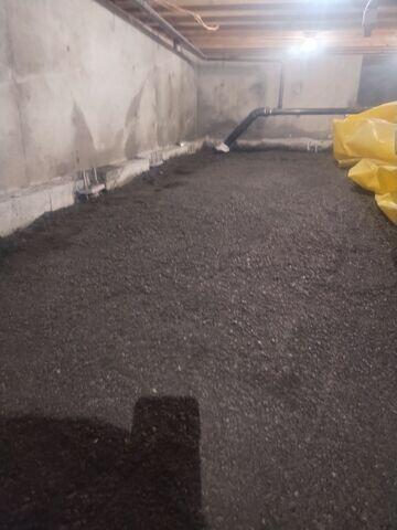 Completed Push Pier Installation