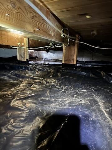 Dirty Vapor Barrier