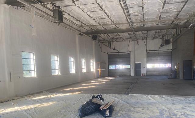 The township maintenance building in Sciota wanted to get the inside of the building spray foamed with insulation, so they'd be able to use it even during the cold months.