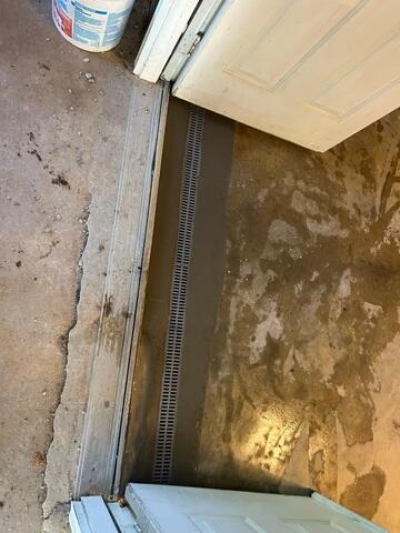 Trench Drain Secured