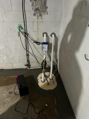 Sump Pump Secured