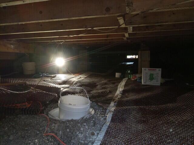 Drainage matting