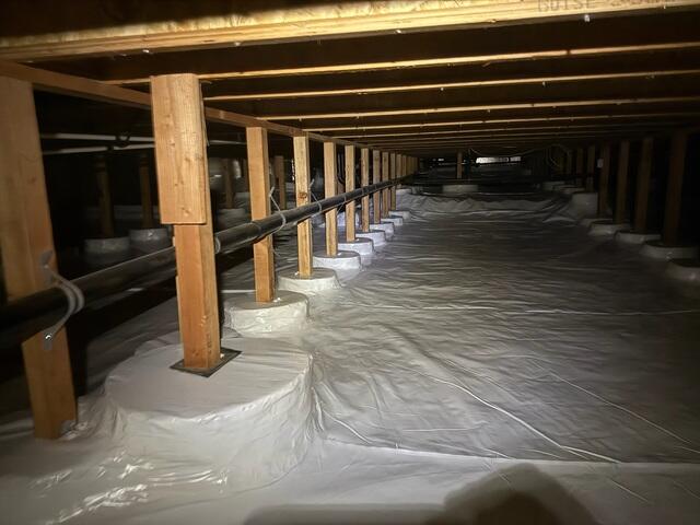 Finished Crawl Space