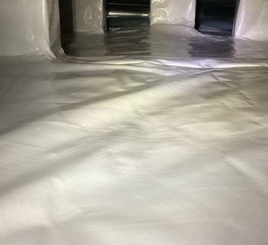 Fully Encapsulated Crawl Space!