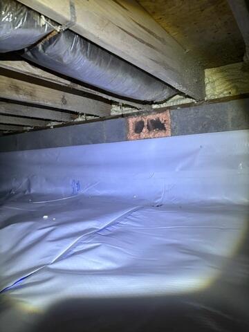 Vents Sealed with SilverGlo Panels