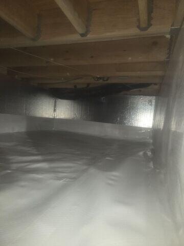 Encapsulated Crawl Space