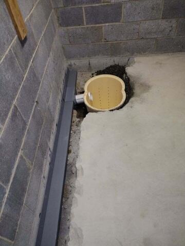 Sump Pump Installation