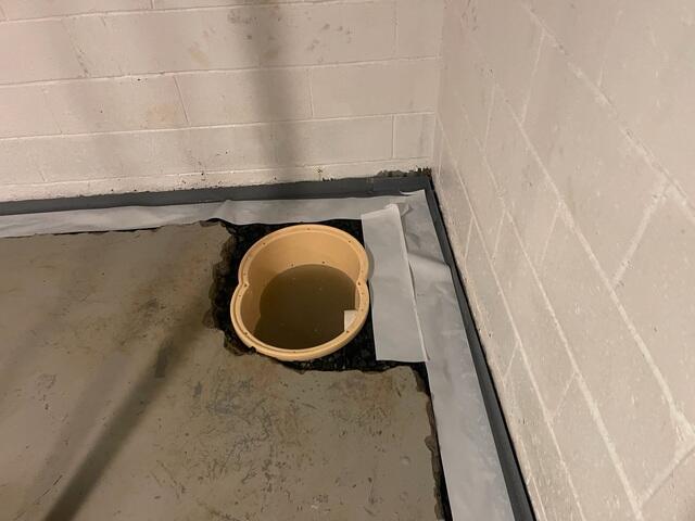 Sump Pump Installation