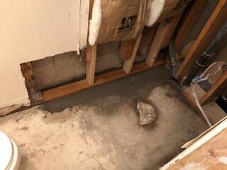Wet Basement Repaired